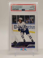 2023-24 Upper Deck Series 1 Matthew Knies CLEAR CUT Young Guns RC PSA 10