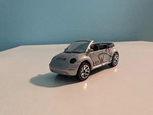 1999 Matchbox VW Concept 1 Beetle Convertible Silver Diecast Toy Car 1/61 MINT - Picture 1 of 4