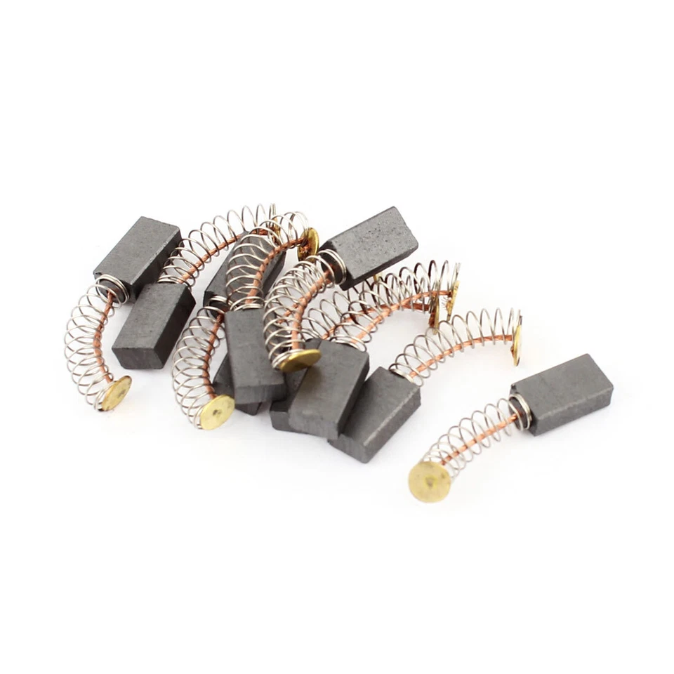 UXCELL 10Pcs 14mm x 8mm x 5mm Power Tool Carbon Brushes for Generic Electric Motor