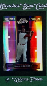 2005 Playoff Absolute Memorabilia #121 Frank Robinson Spectrum Gold SP #/50 - Picture 1 of 3