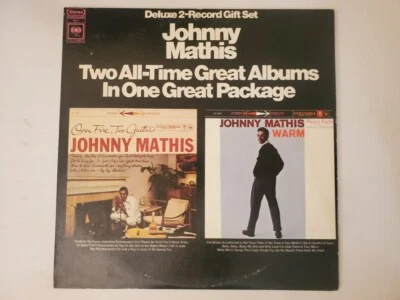 Johnny Mathis - Open Fire, Two Guitars / Warm (Vinyl Record LP) - Image 1 of 2