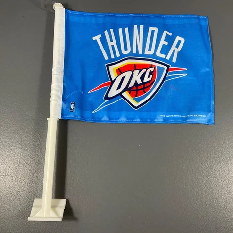 Oklahoma City Thunder NBA Basketball Window Car Flag Team Logo Sports Blue Cover
