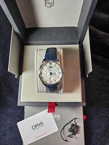 Oris Artelier Moon Phase - Blue Men's Watch. 0178177294051. January 2023. - Picture 1 of 8