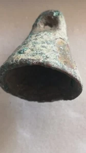 ANCIENT BRONZE ARTEFACT, ANCIENT PENDANT OR MOUNT, LION HEAD - Bild 1 von 3