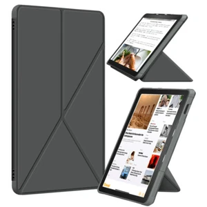 Folio Transformer Stand Leather Smart Case Cover For Amazon Fire HD 10 10+ 2021 - Picture 1 of 60