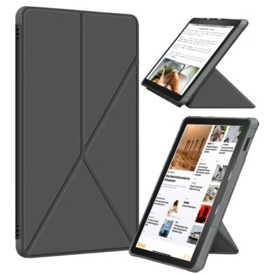 Folio Transformer Stand Leather Smart Case Cover For Amazon Fire HD 10 10+ 2021 - Image 1 of 4