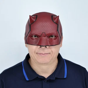 Cosplay Daredevil Born Again Helmet Matt Murdock Superhero Mask Halloween Props - Picture 1 of 12