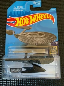 HOTWHEELS Screen Time 2019 Diecast Car 7/10 - STAR TREK - USS Vengeance 1:64 - Picture 1 of 2