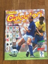 1994 95 Panini FOOTBALLERI FIGURE ALBUM COMPLETE sticker football chromos toilet wwm