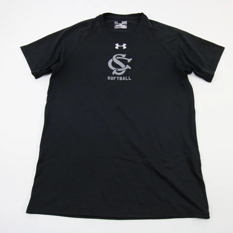 South Carolina Gamecocks Under Armour HeatGear Short Sleeve Shirt Men's Used Cover