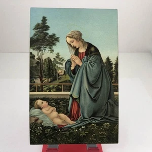 Vintage La Vergine in Adorazione Postcard / UnPosted - Picture 1 of 2