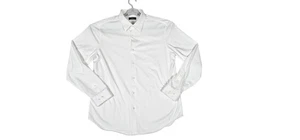 Theory Mens White Button-Up Dress Shirt XL - Picture 1 of 9