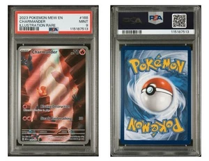 Pokemon Charmander 168/165 151 Illustration Rare PSA 9 Mint TCG - Picture 1 of 1