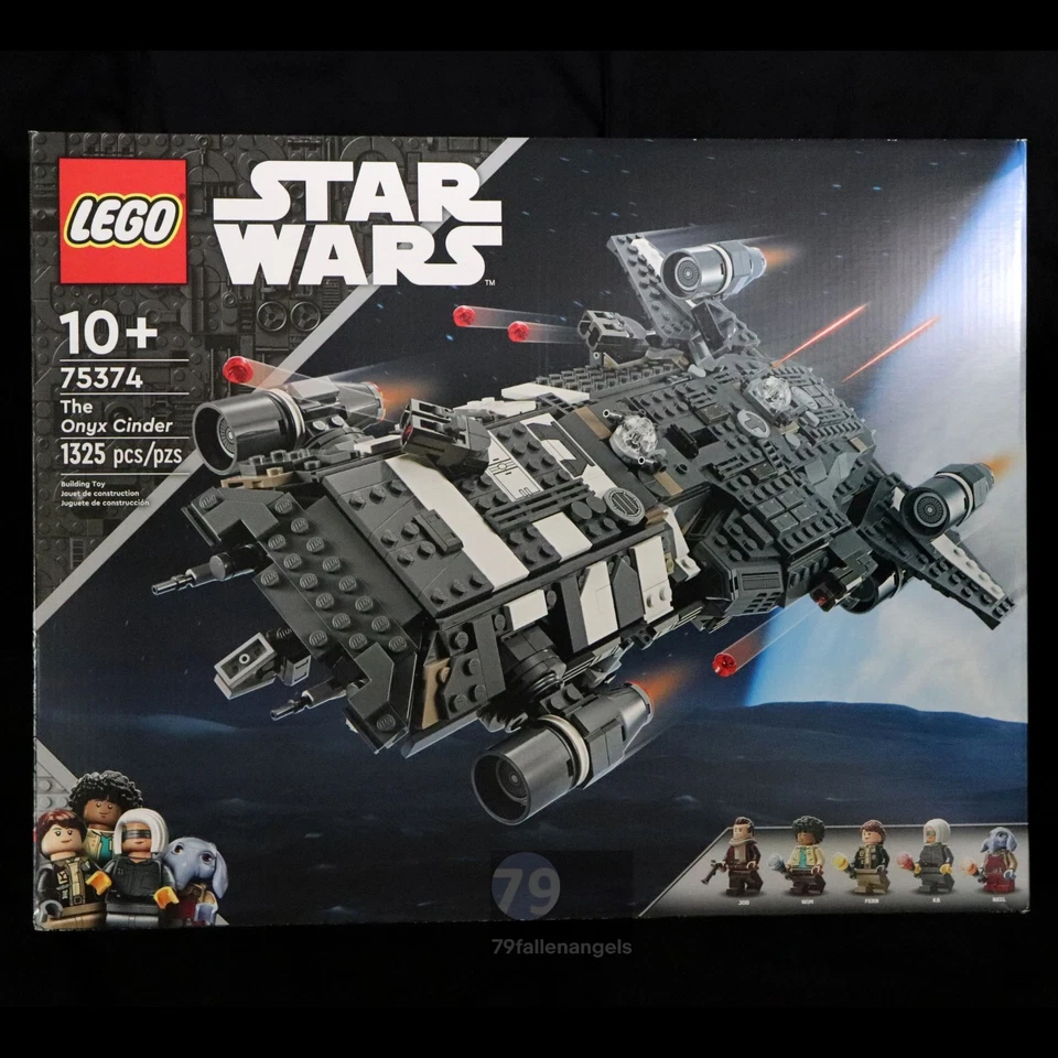 LEGO Star Wars The Onyx Cinder 75374 And 75396 NO BO Sets