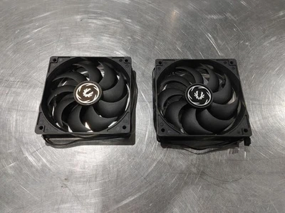 BUEN ESTADO Lote de 2 Ventiladores Estuche PC BitFenix 120mm 12V Negro Foto 1 de 3
