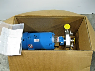 2-1/2 英寸 x 2 英寸 Fristam FPX742-195 离心泵 Baldor 10 惠普电机 全新 Z30 — 第 1/4 张图片
