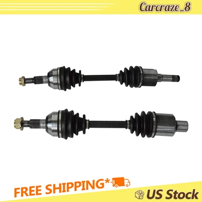 Front Driver & Passenger Pair CV Axle Shaft For Chevrolet Equinox 2007 08 09 - Image 1 of 4
