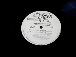 DISCO~POP~ SATURDAY NIGHT FEVER~ SPECIAL DISCO VERSION~ RARE PROMO~ VG~ RSO - Picture 1 of 2