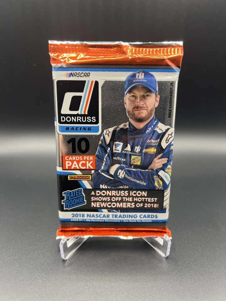 2018 Panini Donruss Racing NASCAR Sealed Retail Pack - Image 1 of 1