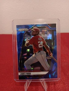 Béisbol Panini Prizm 2025 - James Wood #38 Blue Ice Prizm - Imagen 1 de 2