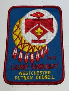 Camp Siwanoy 1978 New York Pfadfinderlager Patch DC8 - Bild 1 von 1