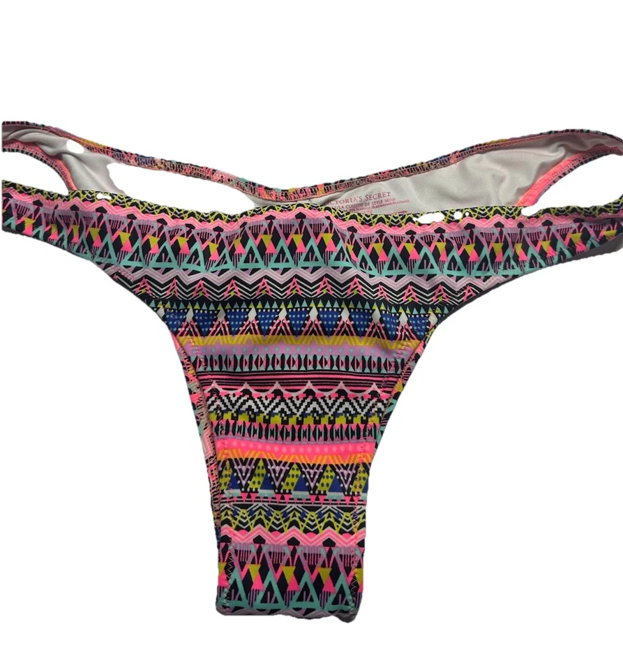 Victoria Secret плавать бикини низ XS Hottie нахальный отлива пейсли - Изображение 1 из 4