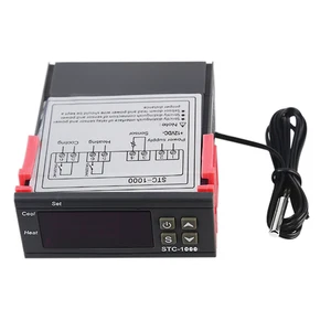 STC-1000 Digital Temperature Controller Aquarium Accessories Thermostat Sensor - Picture 1 of 11