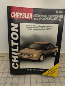 Chilton Chrysler Concord/Intrepid /New Yorker/ 1993-97 #20360 repair manual - Bild 1 von 3