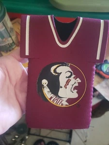 NCAA - Florida State Seminoles - Jersey Bottle Koozie - Beer Coozie Shirt Shaped - Picture 1 of 2