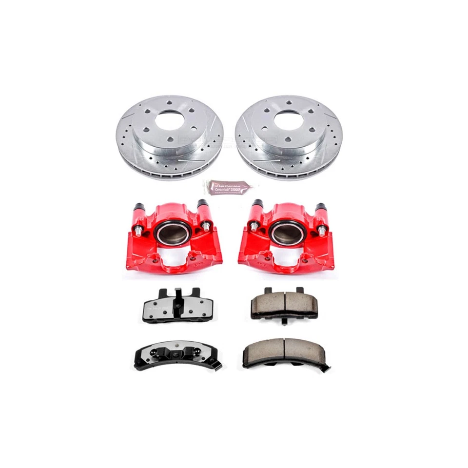 Kit de pinzas de freno delanteras TCP para Chevy K1500 K2500 PowerStop Foto 1 de 2