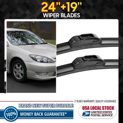 2 piezas limpiaparabrisas OEM para todas las estaciones 24" y 19" para Lincoln MKZ 2008-2011 Foto 1 de 4