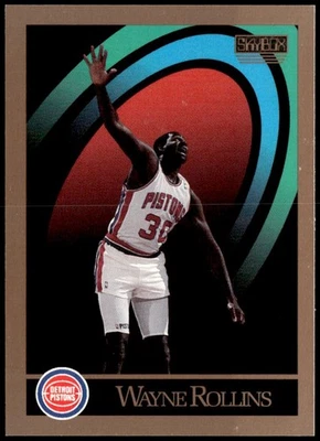 1990-91 SkyBox #383 Wayne Rollins - Image 1 of 2