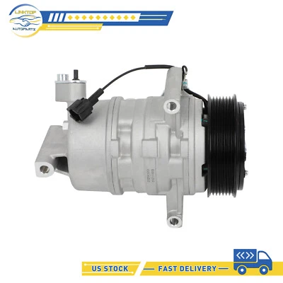 Compresor de aire acondicionado para Nissan Frontier 4,0 L 2005 2006 2007 2008 2009 Foto 1 de 4