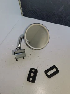 34.061 SPECCHIO RETROVISORE DX-SX A GOCCIA CROMATO MORSETTO FIAT 500-600 - Foto 1 di 8