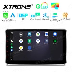 Autoradio 2 DIN Linux 10.1" QLED Android Auto Display Bluetooth CarPlay DSP IPS - Bild 1 von 16