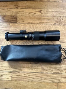 Rokunar Tou/ Five Star 1:8 500 mm F8 Telephoto Lens With No Cap But Soft Case - Picture 1 of 11