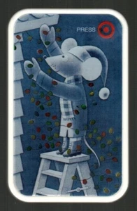 TARGET Mouse Putting Up Christmas Lights ( 2007 ) Gift Card ( $0 ) - Picture 1 of 2