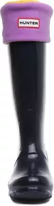 HUNTER Tall Boot Sock Block Ladies Socks IN Multicoloured UK M - L - XL - Picture 1 of 2