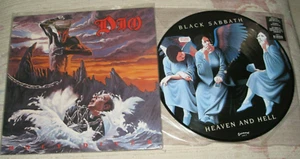 DIO HOLY DIVER PROMO LP - Black Sabbath Heaven And Hell Picture Disc LP - Picture 1 of 10