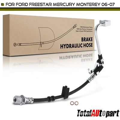Manguera hidráulica de freno delantera derecha Ford Freestar Mercury Monterey 2006-2007 Foto 1 de 4