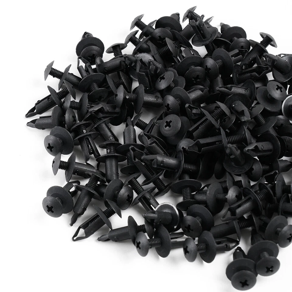 Clips de retención de parachoques de empuje M6 panel de moldura de puerta guardabarros para GM Ford Toyota Honda Foto 1 de 1