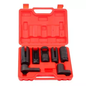 7PC Oxygen Sensor Socket Wrench O2 Nut Removal Tool 22mm 1/2 Inch Drive - Picture 1 of 15