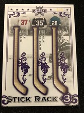 2021-22 Leaf Lumber KOLZIG KHABIBULIN NABAKOV Stick Rack 3 Triple Relic /8