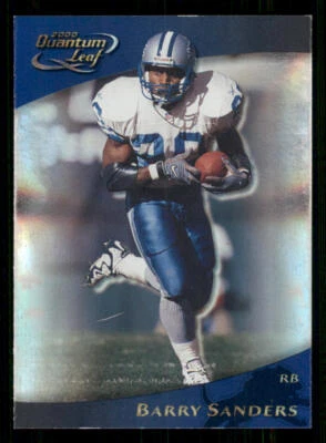 2000 Quantum Leaf #100 Barry Sanders - Image 1 of 2