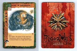Spies In The Walls - Blood Wars 1995 TSR Common CCG Card - Picture 1 of 1