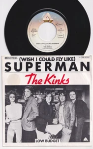 The KINKS * Superman * 1979 German 45 * Exclusive Picture Sleeve * - Picture 1 of 2