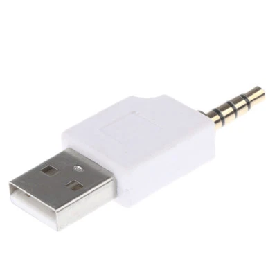 USB Data Sync Charger Cable for iPod Shuffle 1st 2nd Gen Generation White - Image 1 of 4