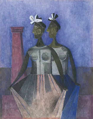 Impresión en lienzo Rufino Tamayo Los bailarines del Itzmo 16 x 20 Foto 1 de 4