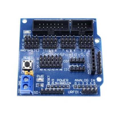 Sensor Shield V5 V5.0 For Arduino APC220 Bluetooth Analog Module Servo Motor NEW - Image 1 of 4