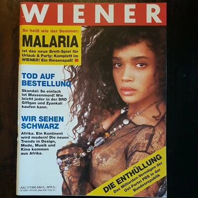 ☆ Wiener Magazin, 07/1990, Tracy Lords, PDS-Vermögen, Lifestyle Zeitschrift ☆ - Bild 1 von 4